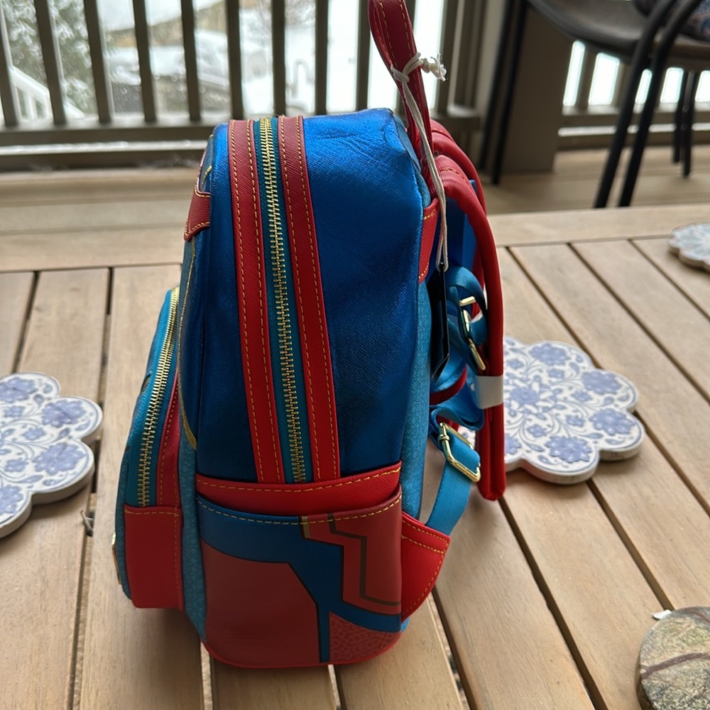 LOUNGEFLY MARVEL Ms. Marvel Cosplay Mini Backpack - Picture 10 of 16